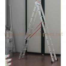 A-Type Double Extension Ladders 6 rungs Standing rung ladder 