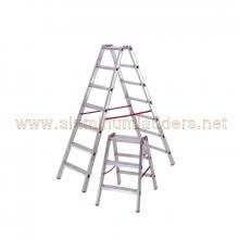 Double Sided Step Aluminum Ladders 67 cm