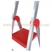 9 tread aluminum platform stepladder H 207 cm details