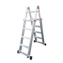 Aluminum Telescopic ladders parallel stiles and stabiliser