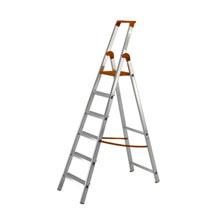 Aluminum platform stepladder 3/9 tread