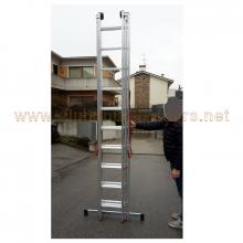 A-Type Triple Extension Ladders 10 rungs closed